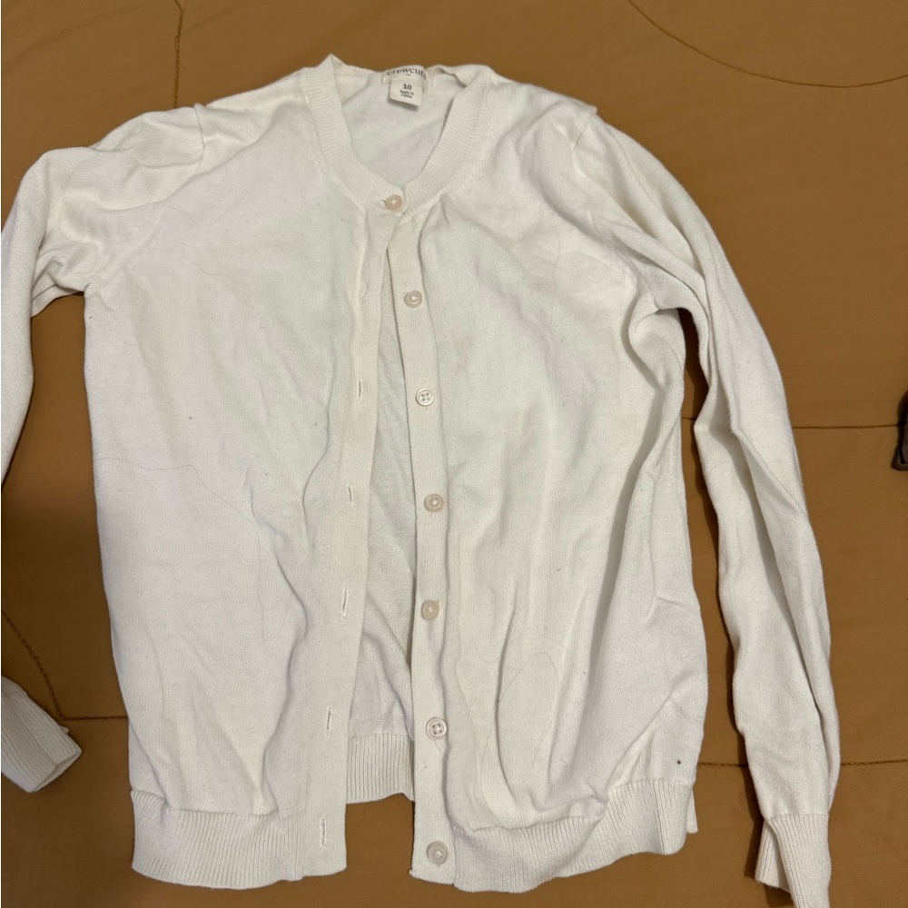 Classic Off-White Crewcuts Sweater